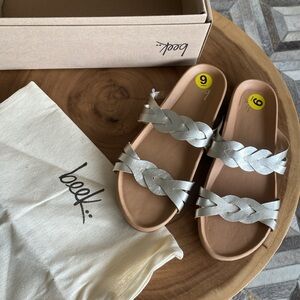 🆕 Anthropologie X Beek motmot Leather Sandals with Braided Straps